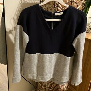 Madewell Colorblock V-Neck Women's Top